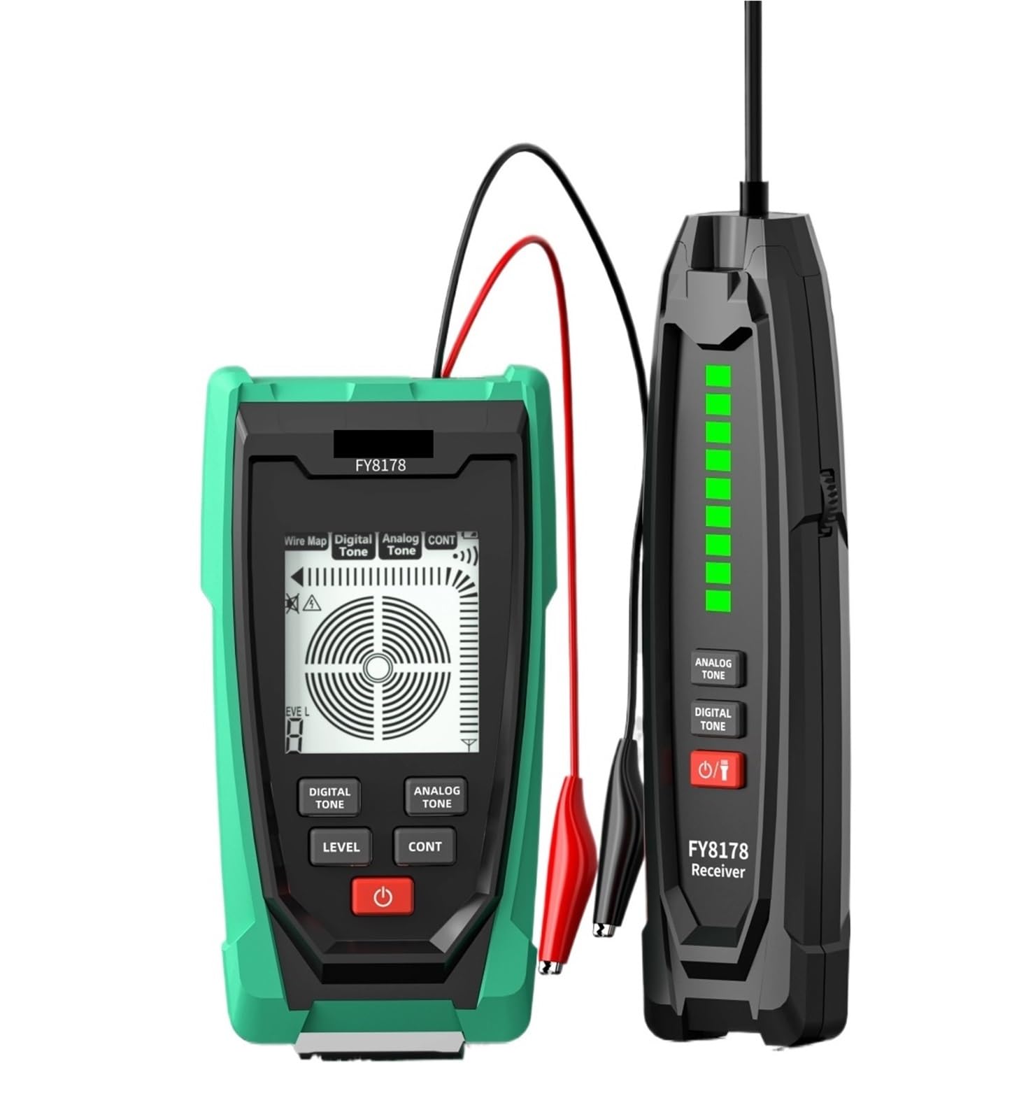 Rilevatore di linee sotterranee professionale, rilevatore a parete, cavi, localizzatore metalliche, continuità