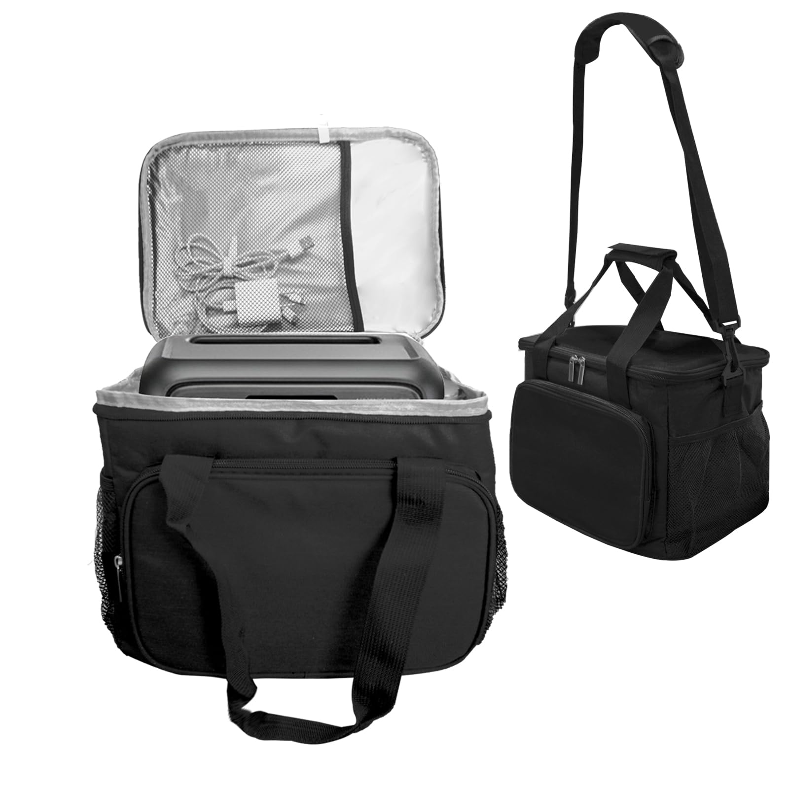 Photo 1 of 100% Waterproof Storage Station Carrying Case for BLUETTI Elite 30 V2 Compatible with Jackery Explorer 160/240 v2/300 Plus Portable Power Station Carrying Bag Travel Outdoor Bags(Bag Only)