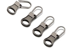 Compact Zipper Aid: Mizeer's Small Zipper Pulls for Smooth Zipping on Jackets, Boots, and Purses