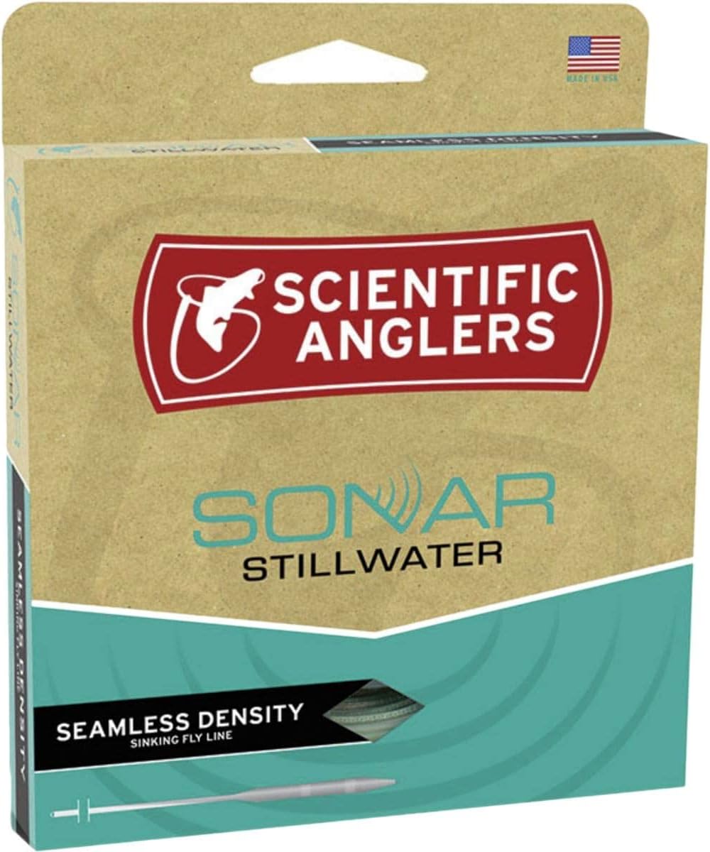 Scientific Anglers Sonar Stillwater Seamless Density Fly Fishing Line, Intermediate Sink Tip, Smooth Casting