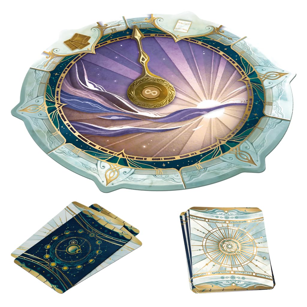 Asmodee Take Time Jeu coopératif de déduction pour 2 à 4 joueurs à partir de 10 ans, jeu stratégique et dynamique, jeux de 25 minutes, version espagnole