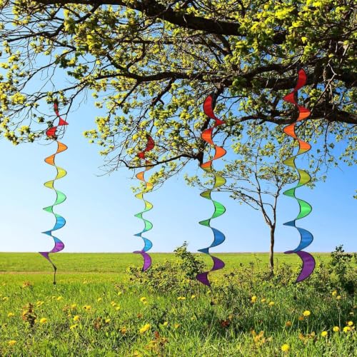 Windspinner arcoíris en espiral: la solución para dar vida a patios y balcones 4