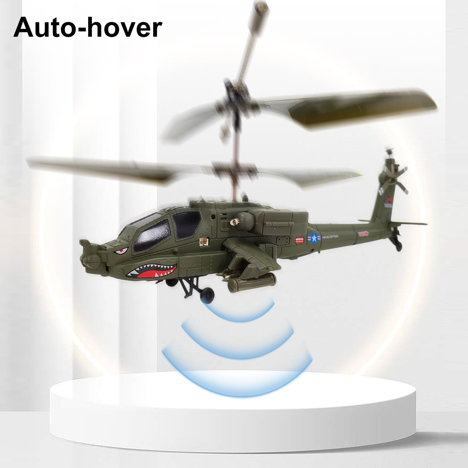 Goolsky S109H Elicottero telecomandato con Doppia elica 2.4GHz Drone telecomandato Altitudine Hold-Giocattolo Regalo per Ragazzi Ragazze Adulti