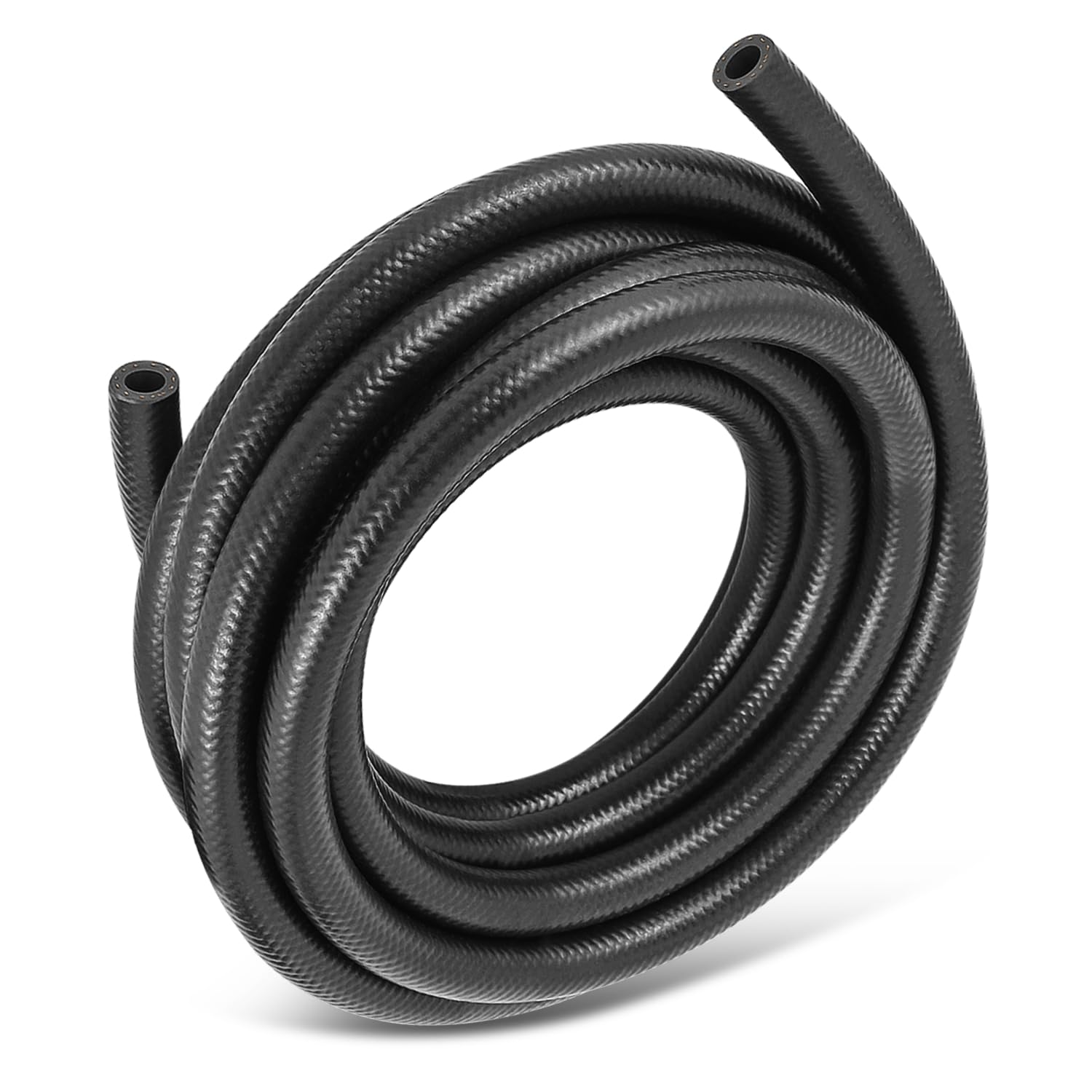 Auto Dynasty 5AN AN-5 5/16" (8mm) ID Push Lock Fuel Line Hose Universal For Automotive Gasoline/Engine Oil/Fuel System, 300PSI (Max Pressure), 10FT