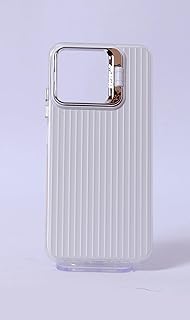 جراب حماية بتصميم مضلع لموبايل ريلمي C53، أبيض