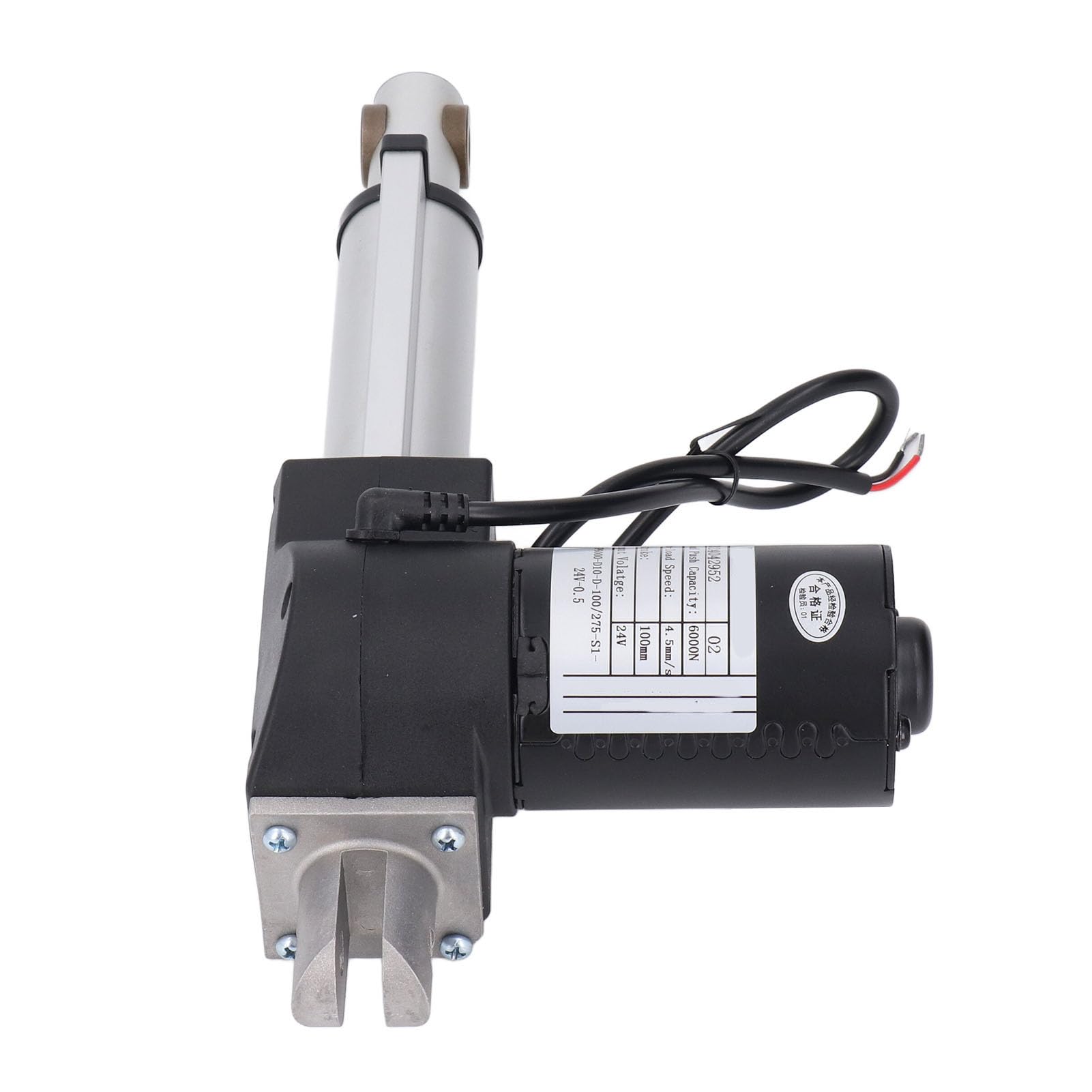 Heavy Duty Linear Actuator, Electric Linear Actuator Versatile 4.5mms Speed DC24V with End Limit Switch for Catering
