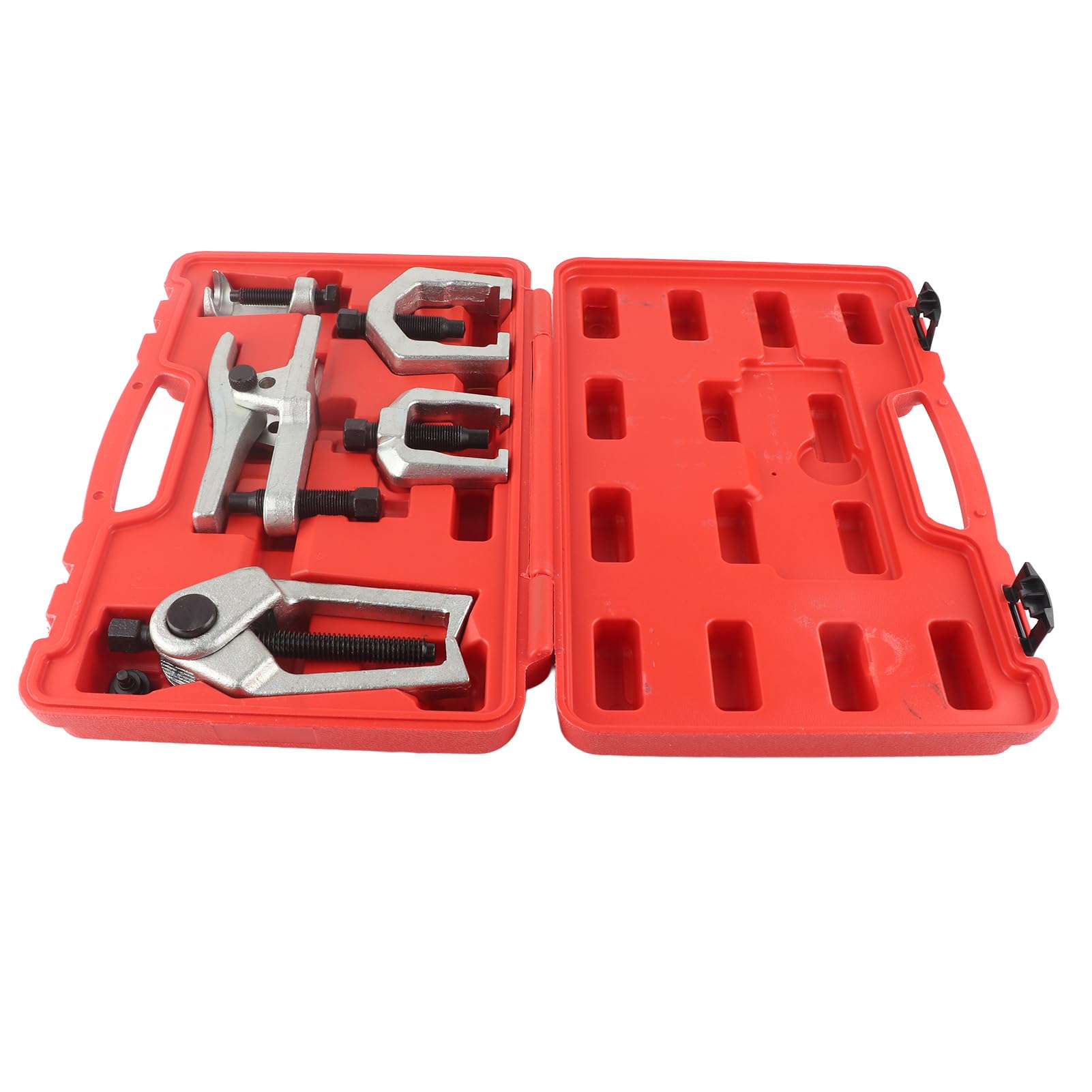 Kit di Servizio Sospensione Anteriore da 5 Pezzi, Set di Estrattori per Giunti Sferici in Acciaio, Facile da Usare per Meccanici e Riparazioni Auto Fai-da-te