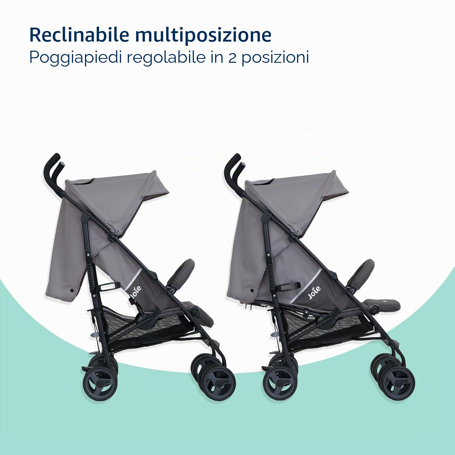 Passeggino Joie Nitro LX Dark Pewter
