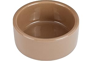 Kaytee Stoneware Guinea Pig Food Bowl: 3-Inch Durable Ceramic Dish for Guinea...