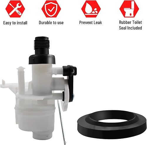 Miniatura 4 de 31705 Conjunto de módulo de válvula de agua de inodoro compatible con modelos Thetford Aqua-Magic V High y Low (alto rendimiento), kit de válvula de