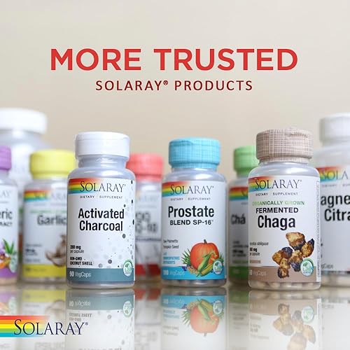 Miniatura 6 de Solaray Capryl  Ácido caprílico de liberación sostenida  Apoyo saludable del tracto gastrointestinal  16 porciones  100 cápsulas vegetales