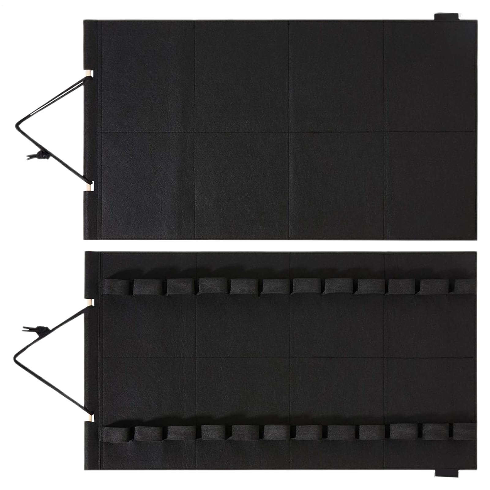 Generico Espositore Cinture - Porta Cinture Jujitsu in Feltro da Parete | Accessorio per Arti Marziali Portacinture da Parete Risparmio Spazio per Porte e Camera