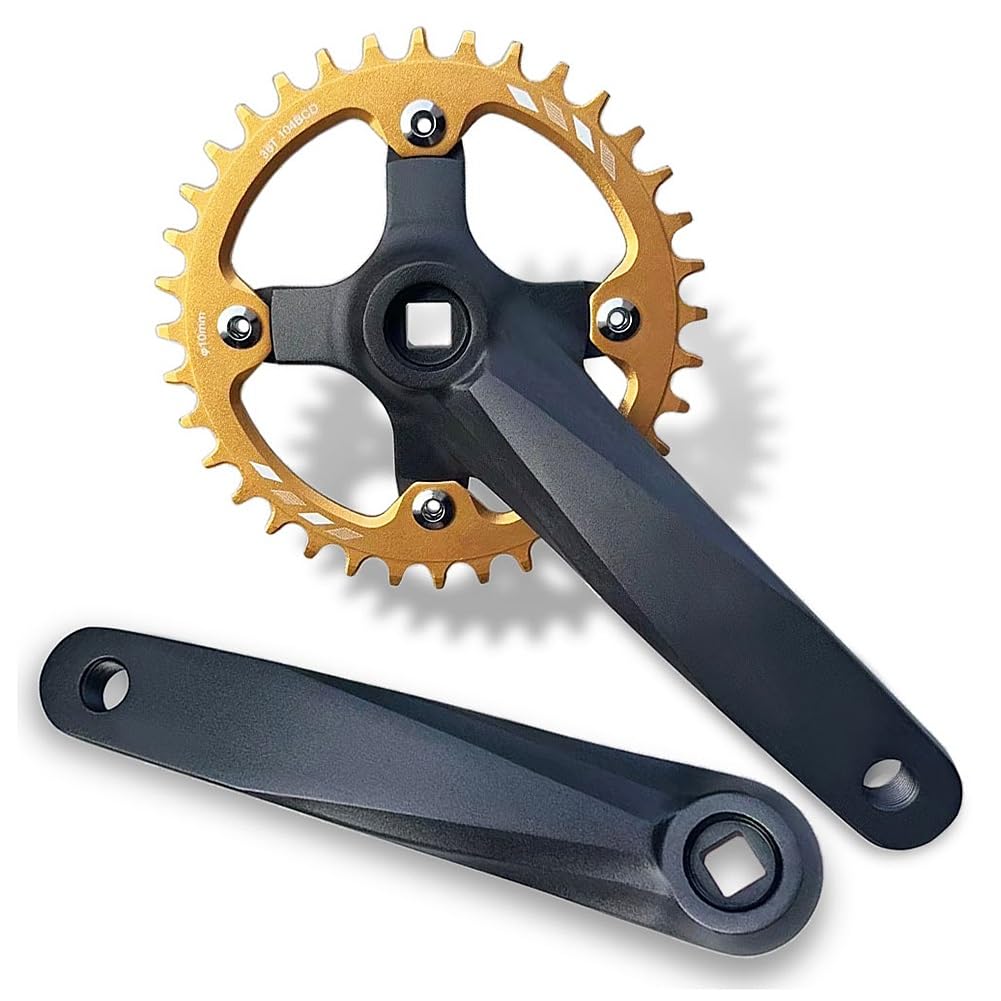 Bike Crankset Buy Single Speed Crankset Set 56T 170 Crankars 130
