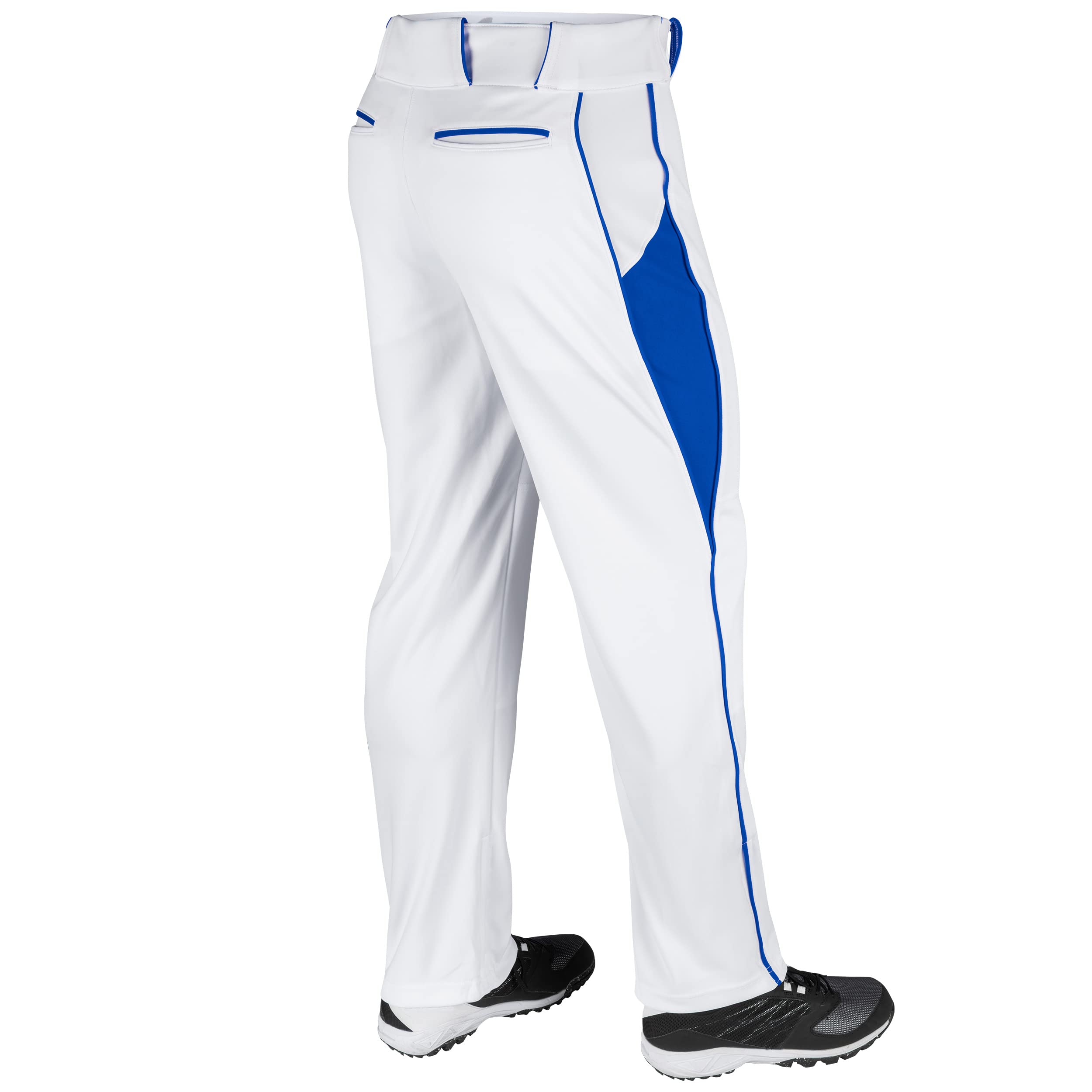 Champro Unisex Baseball-Hose mit DREI Kronen, offener Unterseite, geometrischer Seiteneinsatz Triple Crown Ob2 Erwachsene Baseballhose mit Offenem Boden