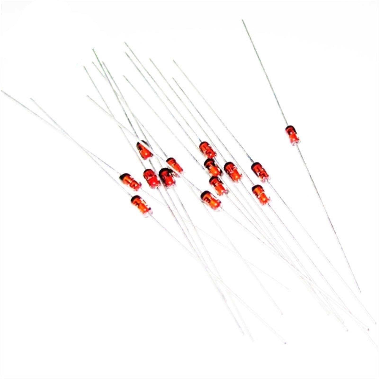 Diodo Zener 100 Pezzi DO-35 1N4448 (Color : Bzx55c12)