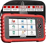 🔥🔥🔥【2023 neuer Prozessor, lebenslanges Update, keine Abonnementgebühr】Schneller! Stabil! Launch CRP123X Elite OBD2 Auto Diagnosegerät verfügt über einen neuen Prozessor, Android 7.0, 16 GB Speicher, 5-Zoll-Touchscreen (720P), wiederaufladbare 6100-mAh-Batterie, lebenslanges One-Touch Wi-Fi Update für mehr Fahrzeugabdeckung, Fehlerbehebungen, neu hinzugefügte Parameter und Funktionen, die Ihnen helfen, schneller auf mehr Fahrzeuge zuzugreifen, sie zu diagnostizieren und zu reparieren.