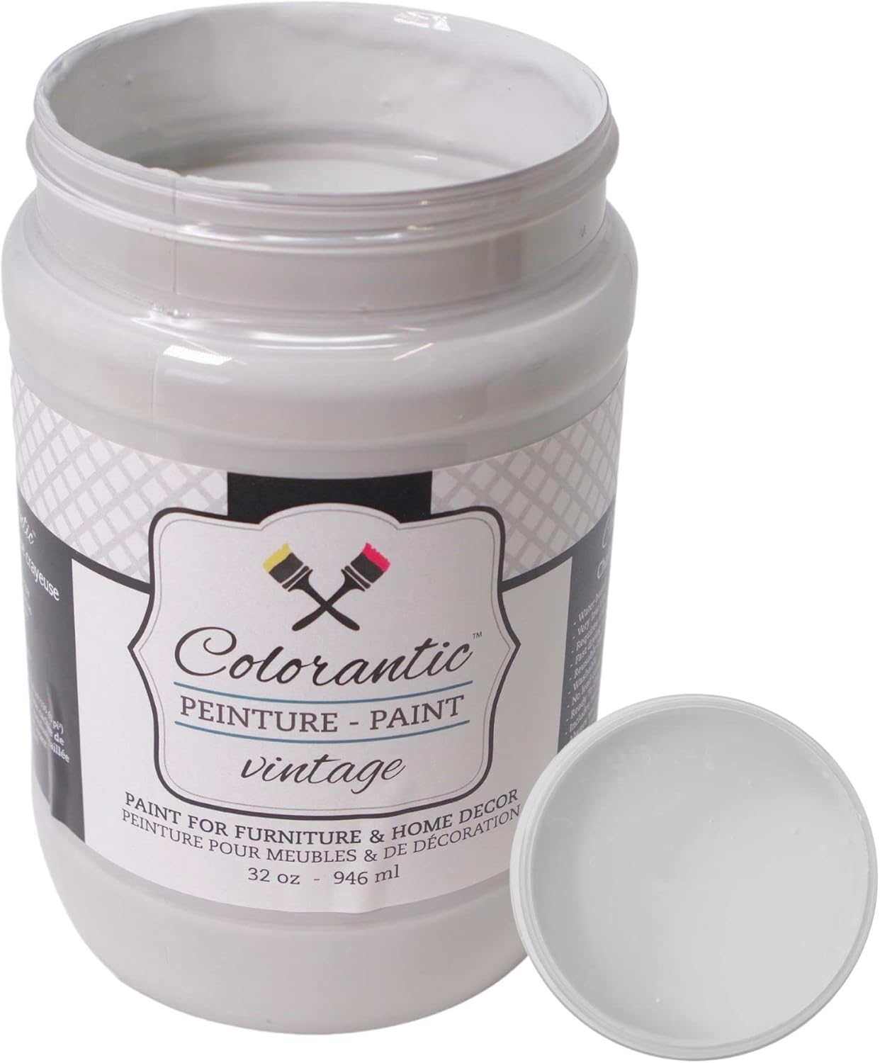 Colorantic VOLCANO Chalk Based Paint for Furniture DIY, Paint