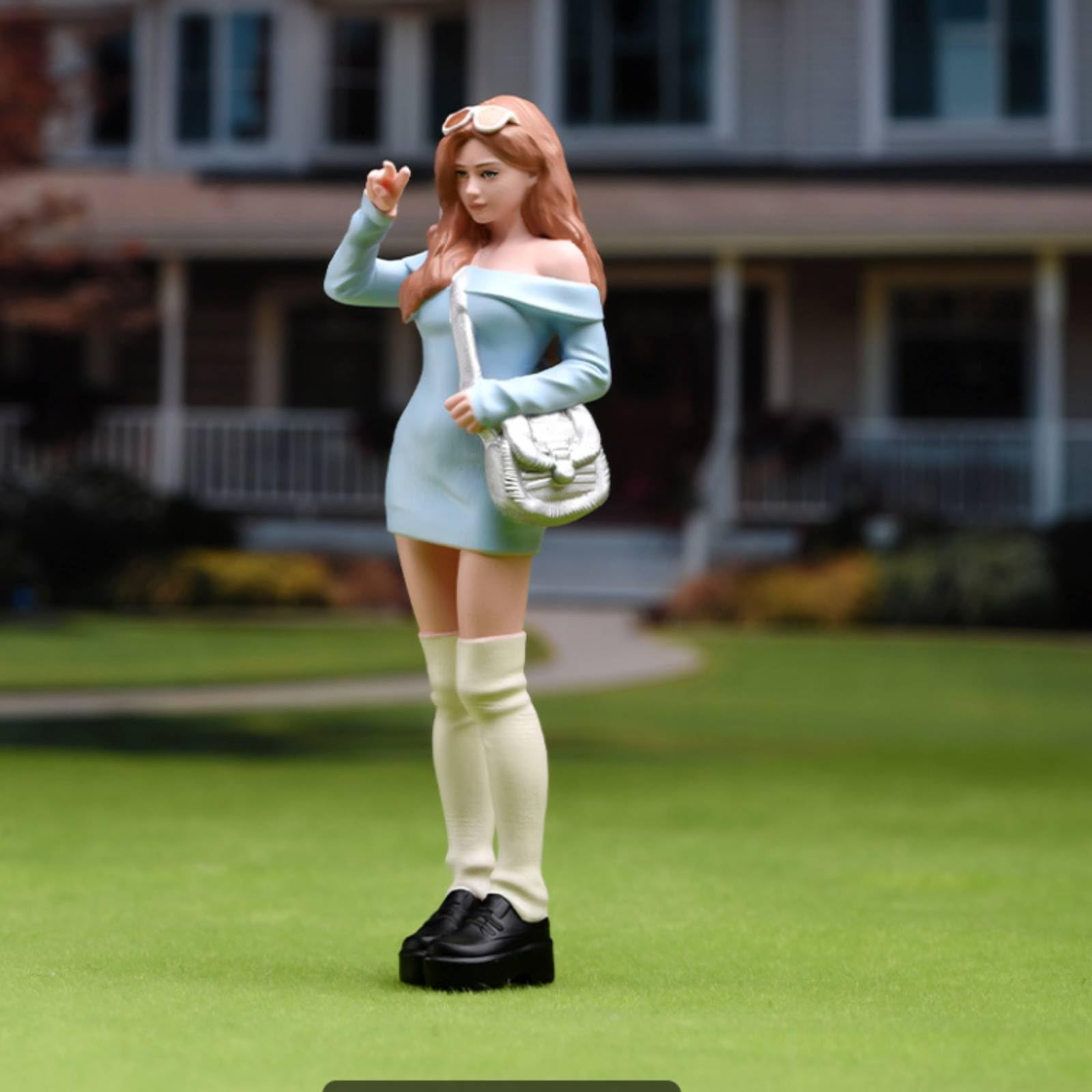 Escultura en Miniatura Resina Sólida, 1/18