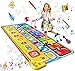 LEADSTAR Tappeto Musicale Bambini,Tappeti Musicali Pianoforte Gioco Musicale per Bambini,Tappeto Danza Piano Mat Strumenti Musicale Educativo Regali Giocattolo per Bambini 1 2 3 4 5 Anni (148 x 60cm)