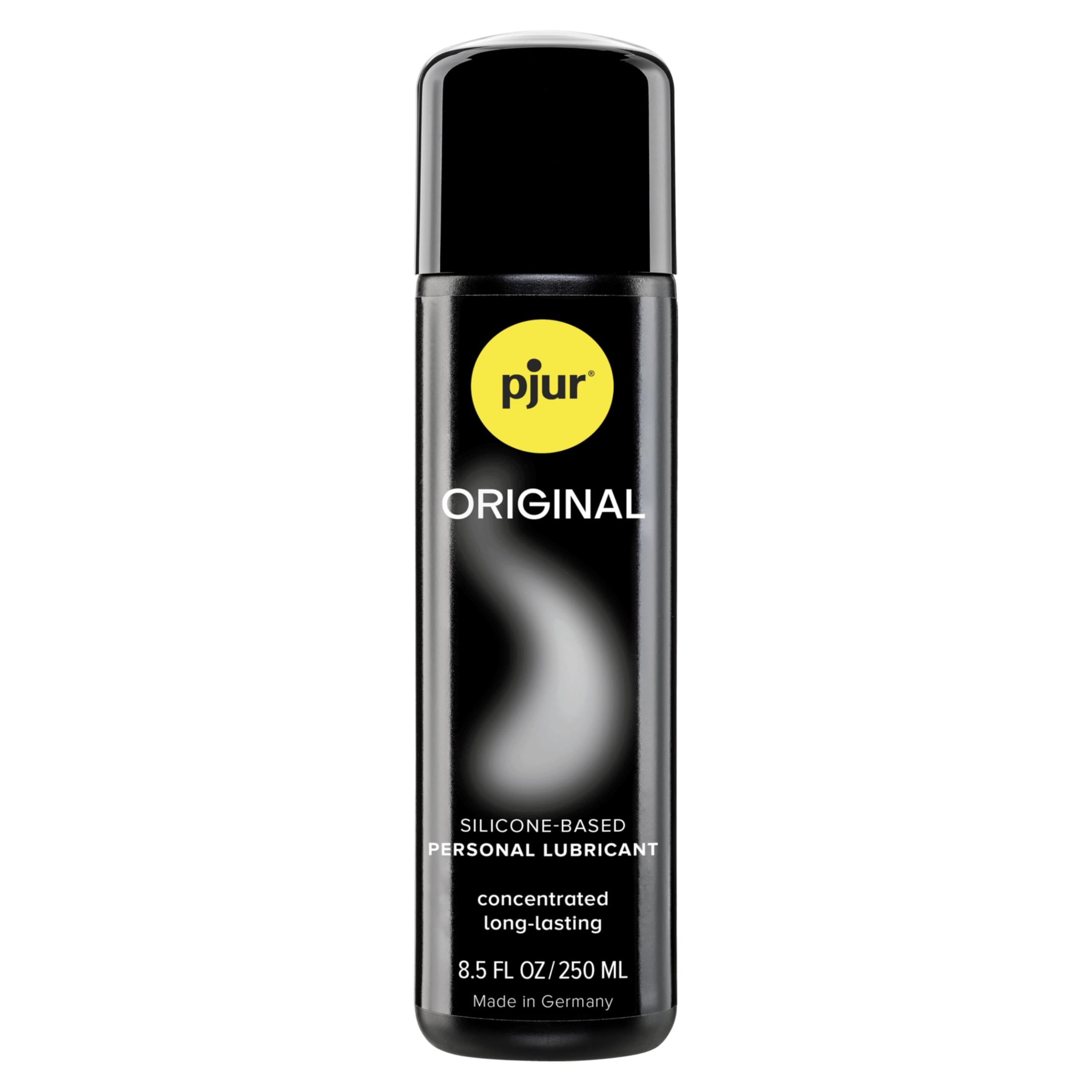 pjur Original Silicone-Based Lubricant, Premium Lube for Men, Women & Couples, Odorless, 250ml / 8.5 fl.oz