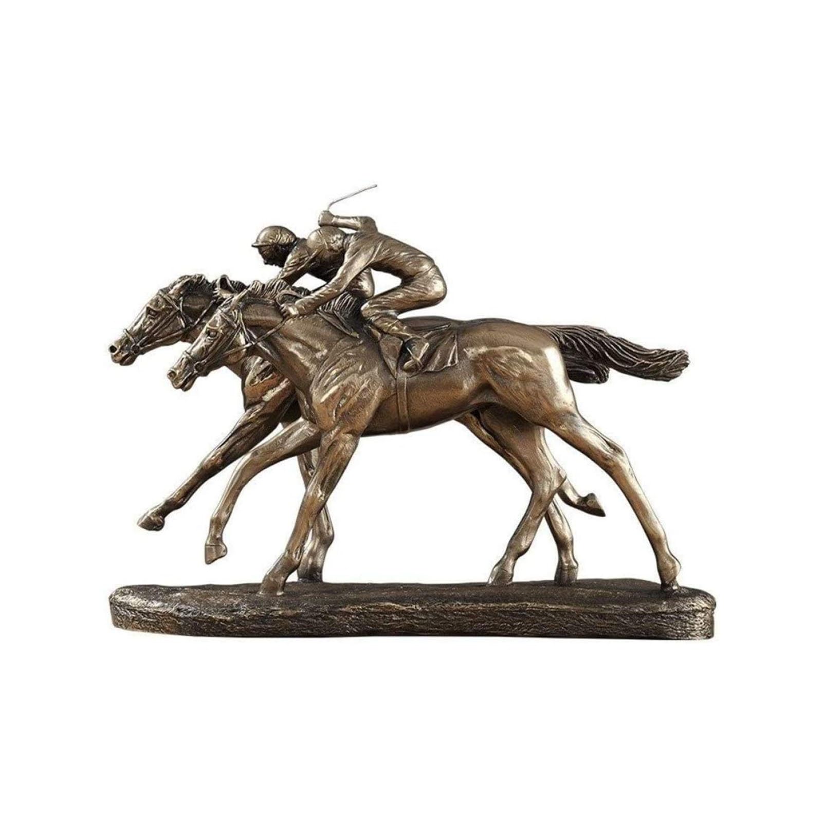 YUZDNM Decoration Sculpture - Decorative Horse Statue, Horse Racing Sculpture Office Decoration Cabinet Office Home Decorations Bronze Cast