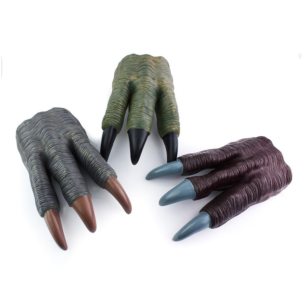 2 Piezas Garras de Dinosaurio, Juguete Garra de tiranosaurio Rex, Accesorios para Juegos de rol, Adecuado para Fiestas de Disfraces, Regalos de cumpleaños