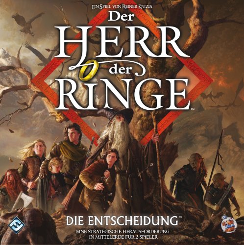 Preisvergleich Produktbild Asmodee HE495 - Herr der Ringe: Die Entscheidung, Deluxe Edition