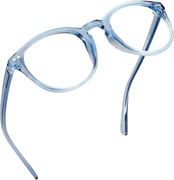 Blue Light Blocking Glasses, Anti Eyestrain, TV Glasses for Women, Anti UV, Anti Glare