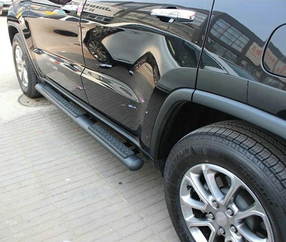 2 SZT. Boczne Podesty Podłogi Dojazdowe Listwy Ochraniacze Pedałów Dopasowane do Dodge Durango 2011-2026 Czarne【Nie dla modeli RT, RT Plus i GT.】