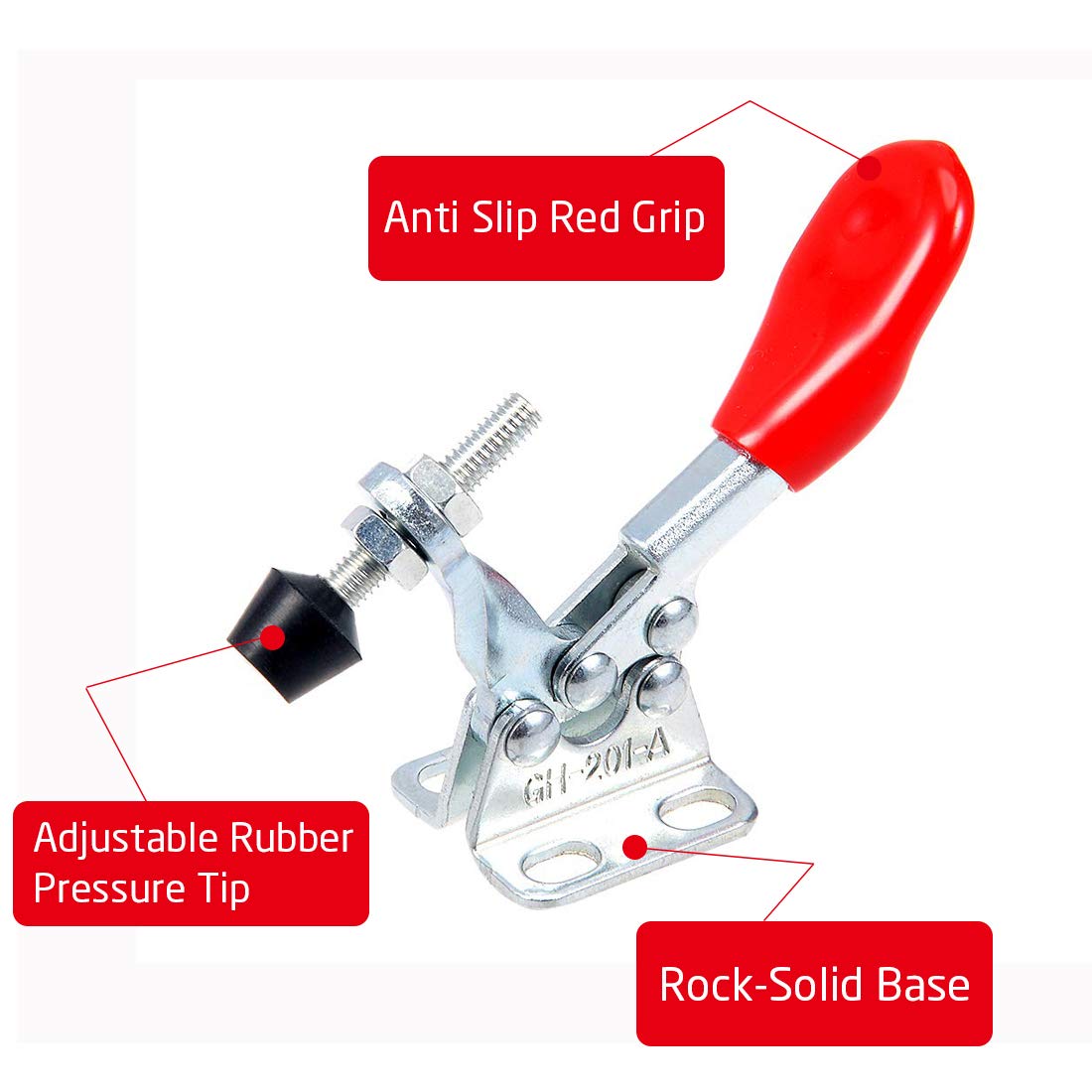 STARVAST Adjustable Toggle Clamp, 10Pack 60lbs Holding Capacity Heavy