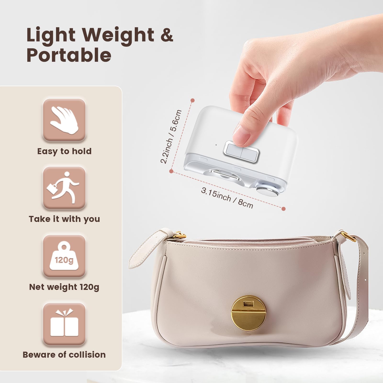 Cortaúñas Eléctrico, Cortaúñas Automático 2 en 1, Cortauñas Eléctrico de 2 Velocidades con Luz LED, Cortaúñas Eléctrico para Bebés, Niños, Adultos, Ancianos