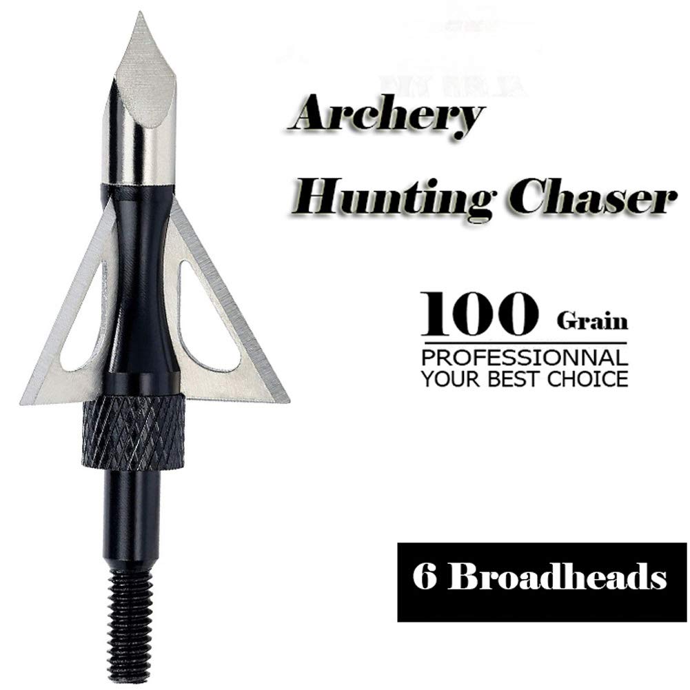 Wasp Drone Broadhead Archery, Gray, 100 Grain