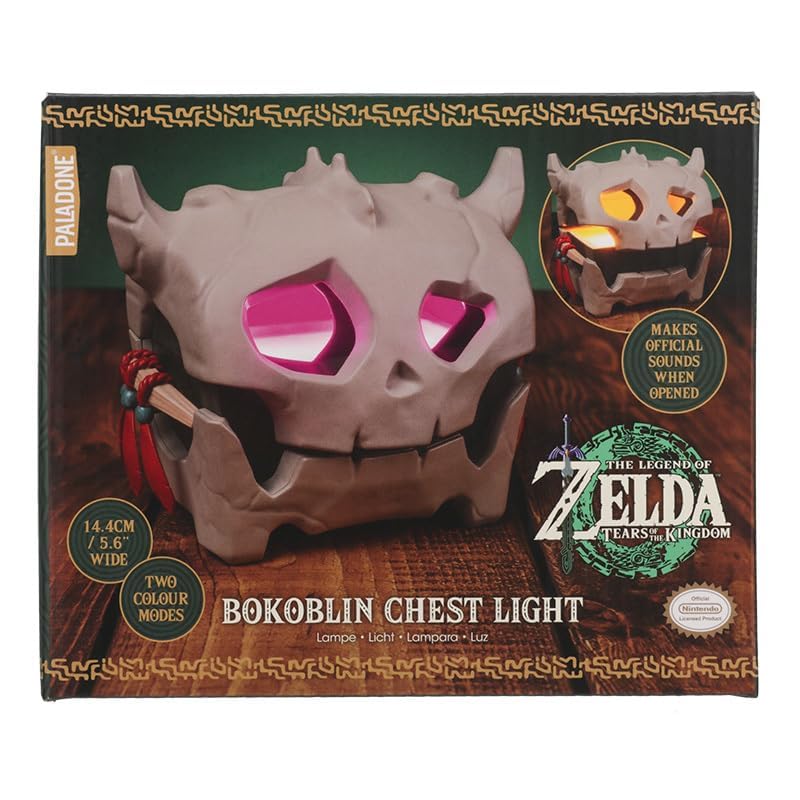 ゼルダの伝説 チェストライト BOKOBLIN CHEST LIGHT Paladone Bokoblin Chest Light Officially Licensed The Legend of