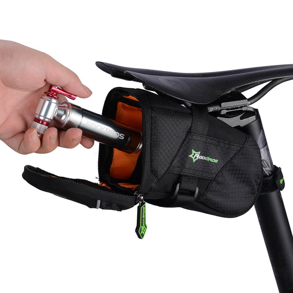 Pompe à CO2 ROCKBROS Pour Vélo - Légère 33g, Valves Presta/Schrader - Urgence Gonflage