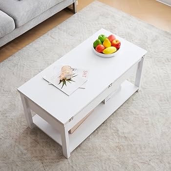 木製昇降テーブルリフティングテーブルおしゃれ収納付きスチールローテーブルシンプル Amazon.co.jp: Laovyarw木製昇降テーブル リフティングテーブル