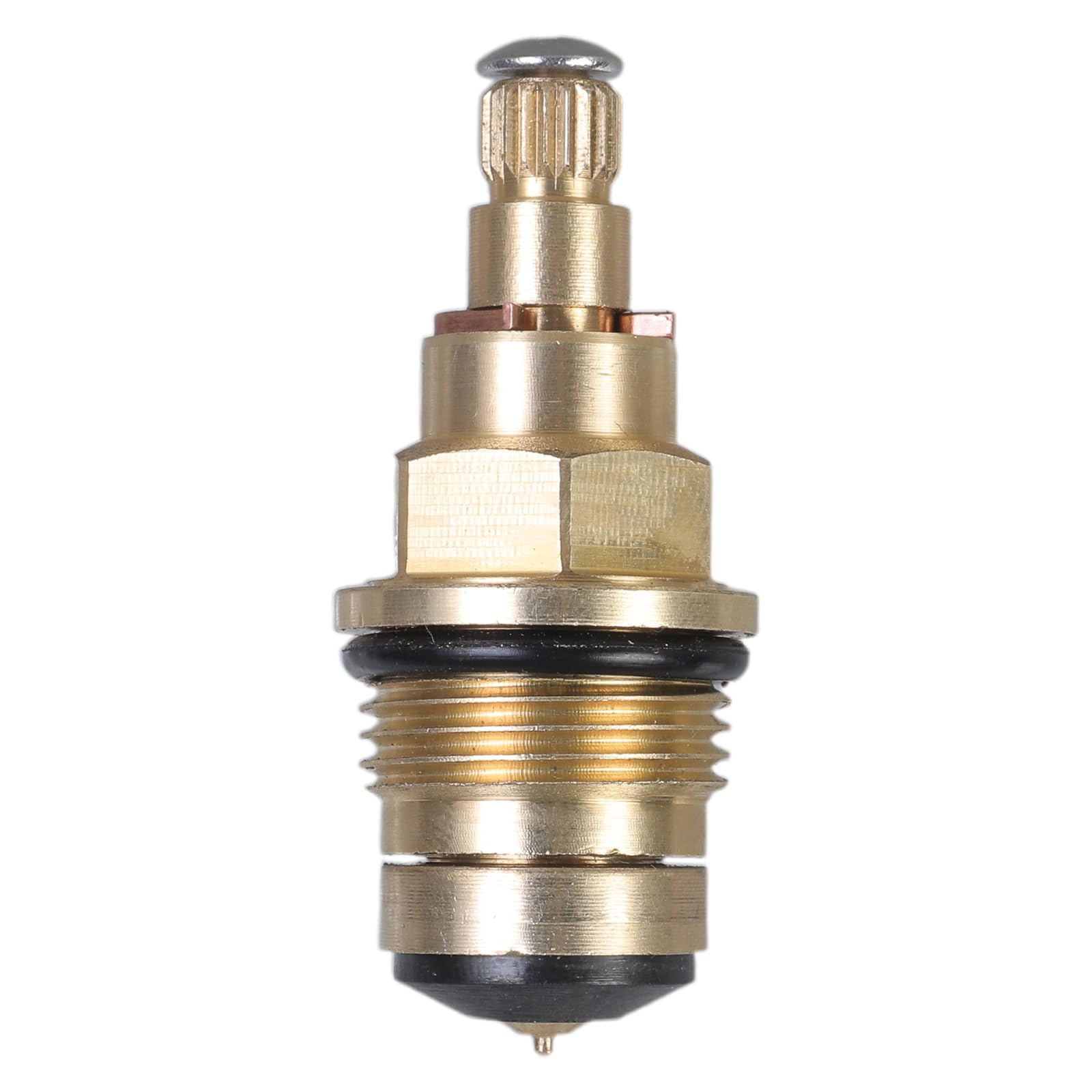Msioytog 21Mm Slow Opening Spool Brass Faucet Cartridge Faucet Hot And Cold Water Spool Bathroom Kitchen Tap Valves Enduring Hot And Cold Water