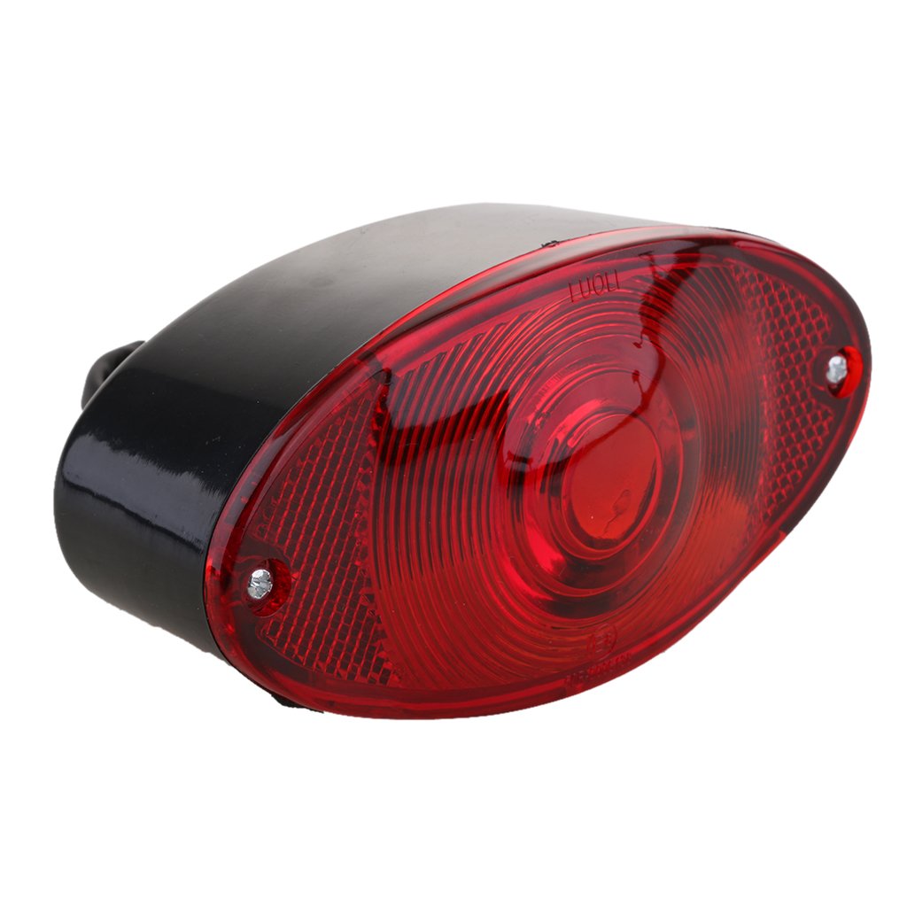 MagiDeal Feu Stop Arrière Moto,Feu Stop Universel de Moto ATV UTV Dirt - Noir