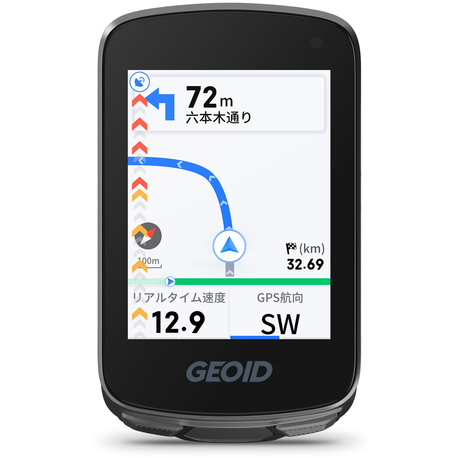 GEOID CC700 Pro 2.8インチ GPS サイクルコンピュータ Amazon | GEOID CC700 2.8インチ カラースクリーン ワイヤレス自転車
