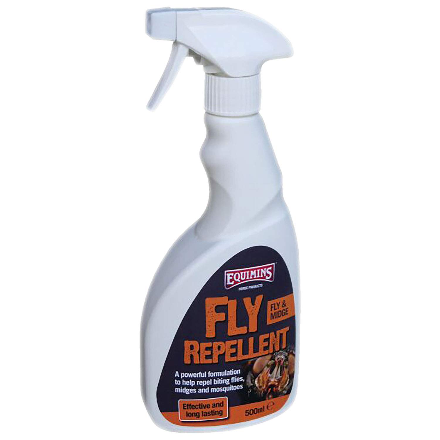 Equimins EQS0140 Fly Repellent Spray - Clear, 500 ml