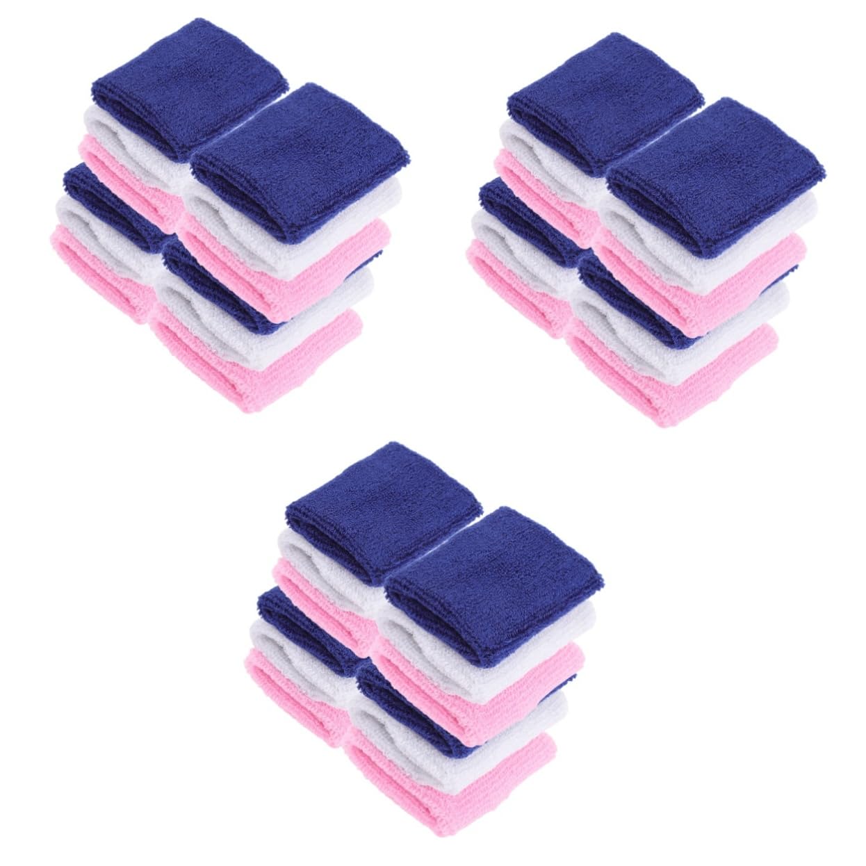 36 Pezzi Braccialetti Per Bambini Bracciale Sportivo Polsino Da Allenamento Polsini Da Allenamento Braccialetti Sportivi Tutore Da Polso Traspirante Fascia In Polipropilene Pulire