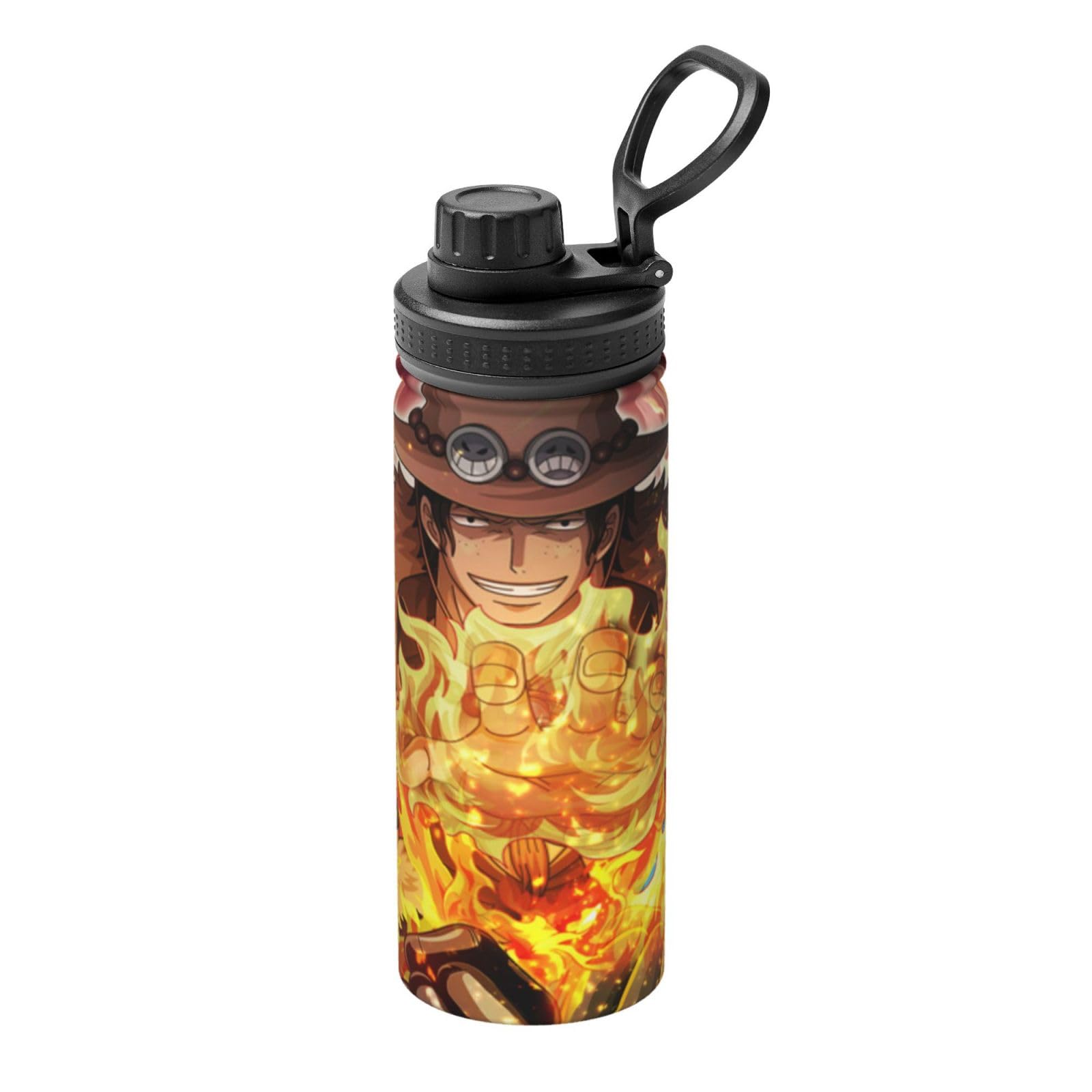 Amazon.co.jp: ワンピース 水筒 真空断熱 保温 保冷 スポーツボトル