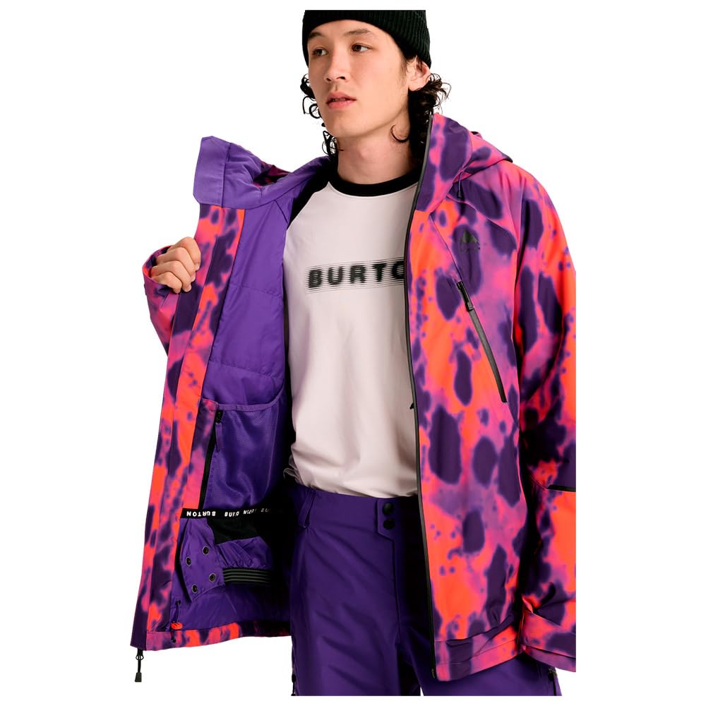 Burton - Kurtka narciarska/Snow Reserve Gore-tex 2l Insulated Fiesta Pro męska - Męska - Fioletowa