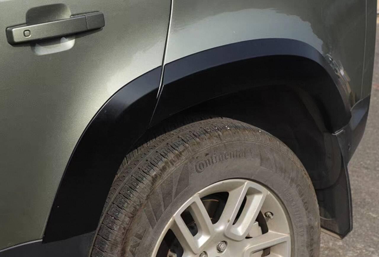 Wheel Fender Flare Trim Kit Widening Eyebrow Arch Fit For Land Rover Defender 90 2020 2021 2022 2023 2024 2025 2026 Set Gloss Black Accessories ABS