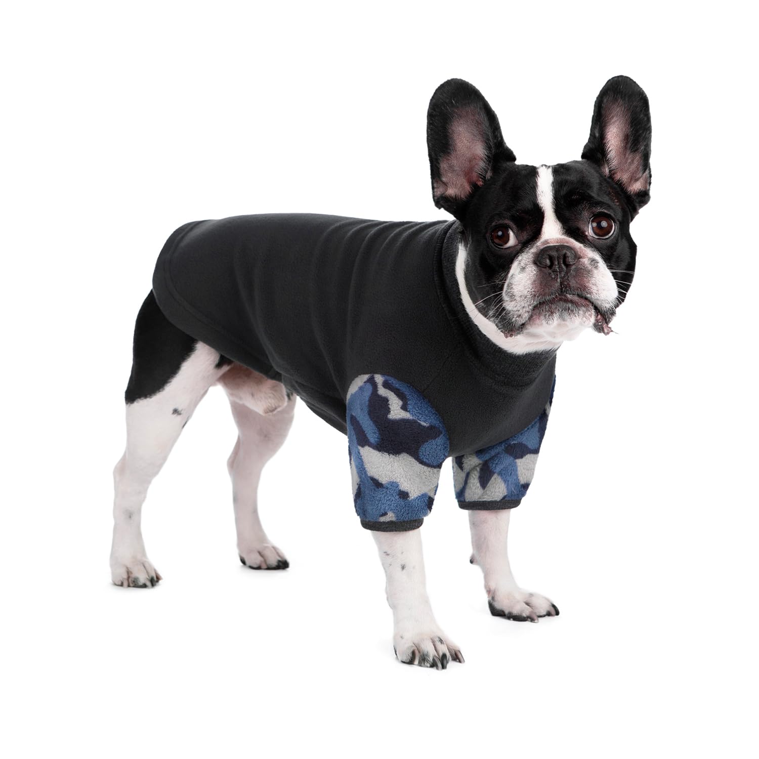 BT Bear Dog Warm Coat,Pet Polar Fleece Sweater Jumper Coat,Pet Winter Sweatshirt Pullover Dog Jacket Hoodie for Small Dogs Medium Dogs(XL,Grey)