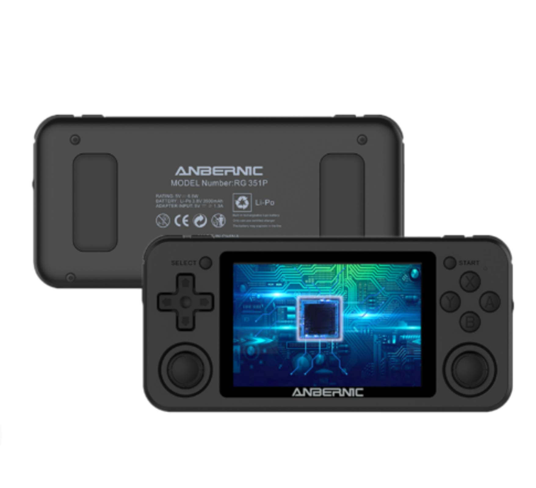 Game Console Wi Fi64 G Emuelec Linux System3.5inch I P S Screen P S1 N64 Pocket Game Player