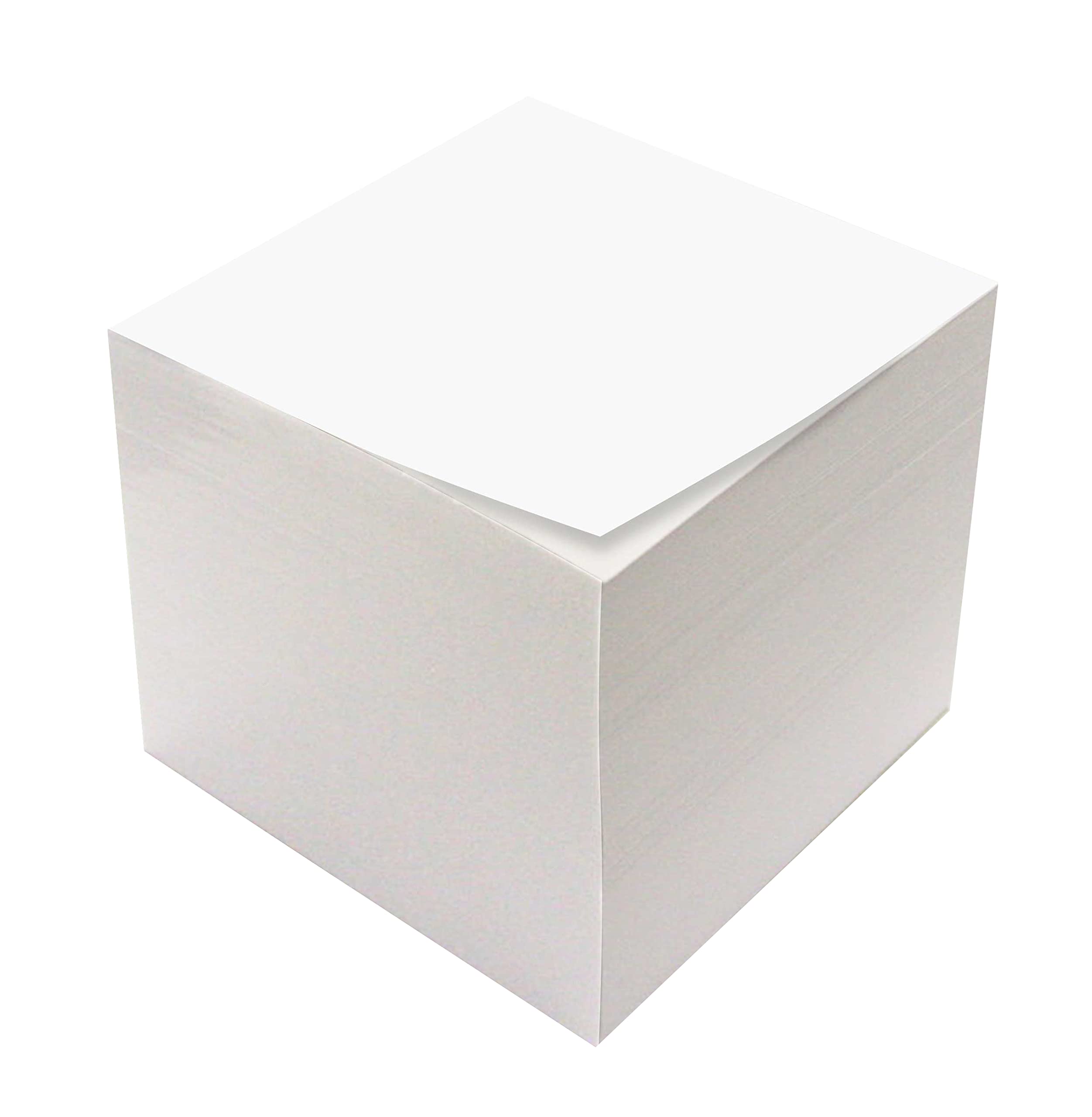 Memo Cube Refill, 90 x 90mm, 900 Sheets (Loose), Refill pad, Zero Plastic Packaging, FSC Paper