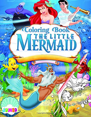 Buy The Little Mermaid Coloring Book: Disney My Little Mermaid Coloring