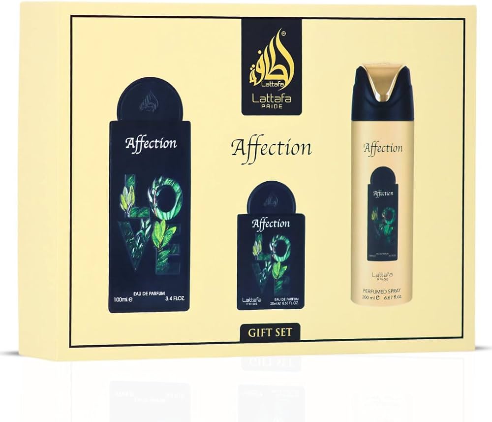 Amazon.com : Lattafa Pride Affection 3-Piece Luxury Perfume Gift