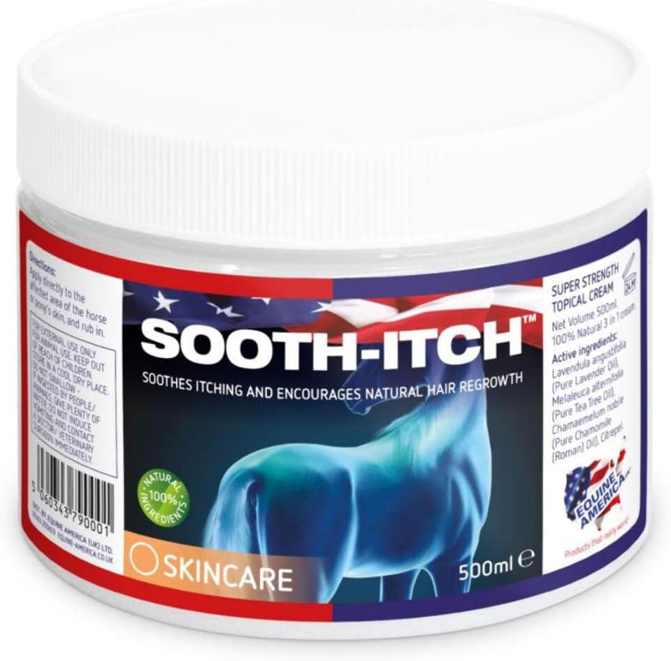 Equine America Sooth Itch Gel 500ml Soothing Treatment Of Sweet Itch