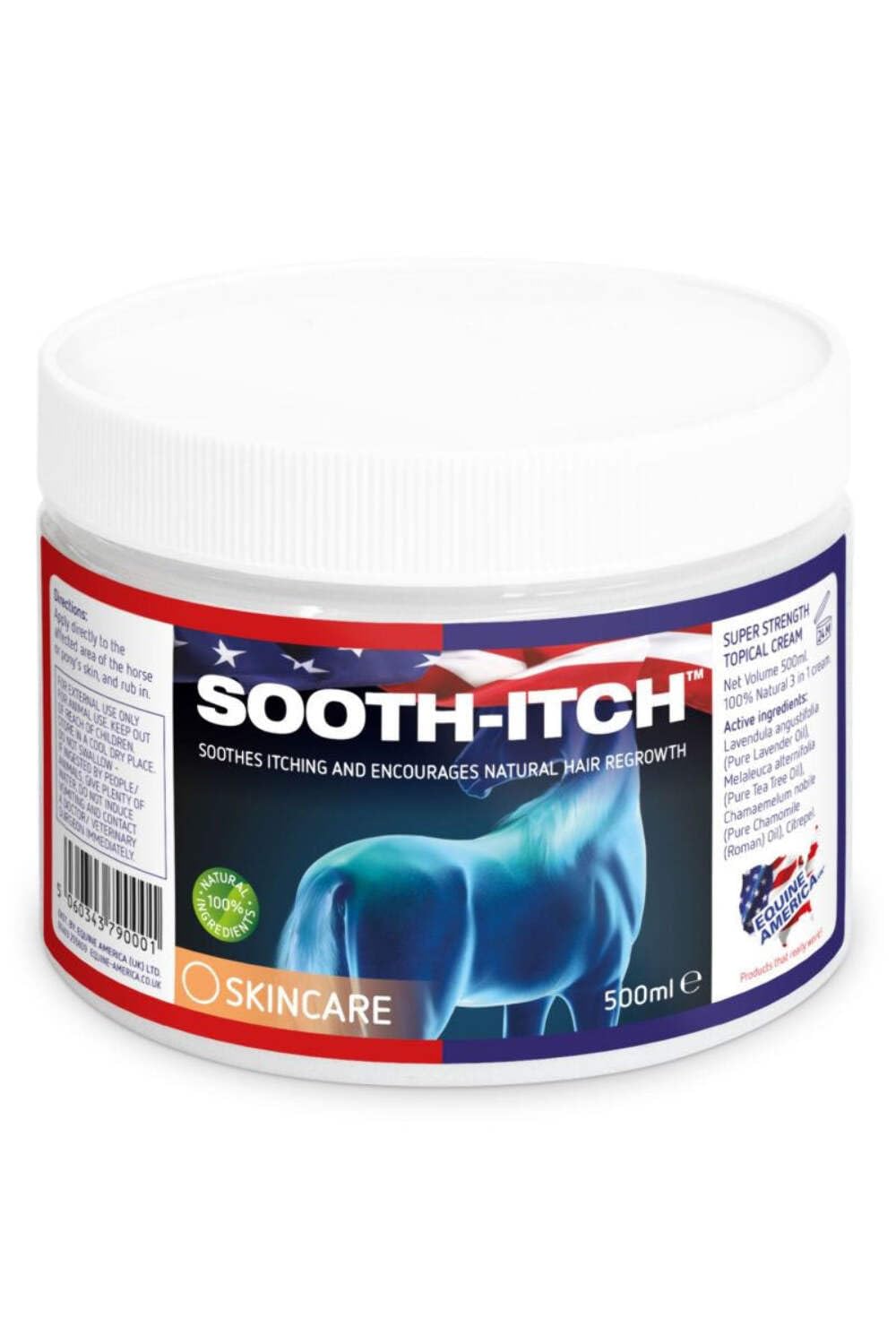 Equine America Sooth Itch Gel 500ml Soothing Treatment Of Sweet Itch